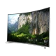 Arçelik A65C 9583 5S Ultra HD 4K TV, siyah çerçeveli LED televizyonda dağ manzarası görüntüleniyor