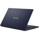 Asus ExpertBook B1 B1402CVA-I7161TBB0D siyah ultrabook laptop kapak detay görünümü