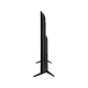Vestel 50UA9500 Ultra HD 4K LED televizyonun siyah renkli ince yan profili ve ayak tasarımı