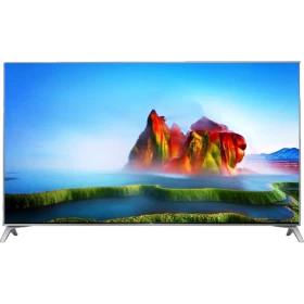 LG 65SJ800V Ultra HD 4K LED TV, canlı renklerle manzara ekranı; genel vitrin görünümü