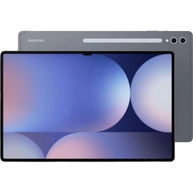 Samsung Galaxy Tab S10 Ultra 512 GB 12 GB 5G gri oyuncu tablet, önde ekran ve arka tablet görünümü