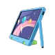 Huawei MatePad T8 Kids Edition açık mavi çocuk tableti; koruyucu kılıfı ve çocuk dostu tasarımıyla önden görünüm