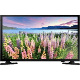 Samsung 48J5070 Full HD LED televizyon, genel renk, çiçekli manzara ekran görüntüsü ile vitrin fotoğrafı