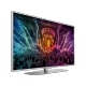 Philips 49PUS6551 Ultra HD 4K LED TV ekranında renkli sahne, genel siyah tasarımlı televizyon