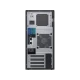 Dell PowerEdge T140 masaüstü bilgisayarın gri renkli arka paneli ve bağlantı noktaları