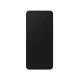 Infinix Hot 60i siyah akıllı telefon, önden görünüm; geniş ekran ve ortada ön kamera deliği tasarımı