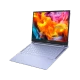 Casper Nirvana Z100.1335-BX00X-M-Q ultrabook laptop açık mavi, renkli ekran ve klavye görünümü