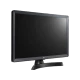 LG 24TL510V-PZ HD Ready LED televizyon; genel renk, ince ekran ve siyah arka gövde görünümü