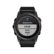 Garmin tactix 7 Pro titanyum aktivite saati, siyah kadranında Jumpmaster ve HAHA göstergesiyle