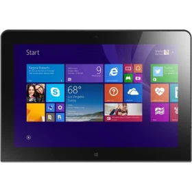 Lenovo ThinkPad 10 3G 64 GB 3G siyah iş tablet, Windows başlangıç ekranı görünümlü