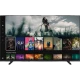 Vestel 55QT9850 Ultra HD 4K QLED televizyon, film ve dizi içeriklerinin yer aldığı ekranda gösteriliyor.