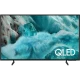 Samsung 43Q7FA Ultra HD 4K QLED TV ekranında QLED logosu, siyah çerçeveli modern televizyon