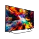 Philips 50PUS7373 Ultra HD 4K LED TV, genel renk, renkli bulut manzaralı ekran açık görünüyor.