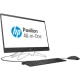 HP 24-f0060nt 8UH24EA Pavilion All-in-One masaüstü bilgisayar, beyaz ekran, klavye ve fare enk.