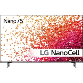 LG 43NANO756PA Ultra HD 4K LED televizyon, NanoCell ekran tasarımı ve canlı renkler gösterimi