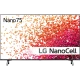 LG 43NANO756PA Ultra HD 4K LED televizyon, NanoCell ekran tasarımı ve canlı renkler gösterimi