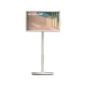 LG StanbyME 27ART10AKPL Full HD LED televizyon, beyaz ayaklı ekran vitrini görünümü