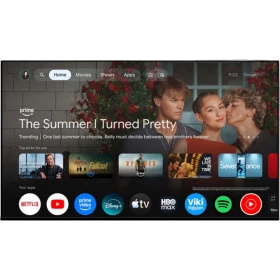 Beko B75HU 600B4-IG Ultra HD 4K TV, akıllı TV arayüzü ve yayın uygulamalarıyla geniş ekran görünümü
