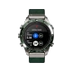 Garmin MARQ Golfer Gen 2 titanyum akıllı saat, yeşil kayışlı ve golf mesafesi ekranı açık