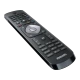 Philips 42PFK6109 Full HD LED televizyon için siyah kumanda, kanal ve ses tuşları görünüyor.