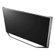 LG 84UB980V Ultra HD 4K LED televizyon siyah ekranlı şık tasarım, genel renk.