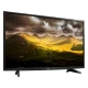 LG 43LH590V 43 inç Full HD FHD LED televizyon, dağ manzaralı ekranda siyah tasarım