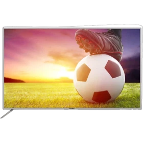 Axen AX65LEDA51-G Ultra HD 4K LED televizyon, futbol topu ve krampon görüntülü ekran
