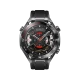 Huawei Watch Ultimate 2 siyah aktivite saati, detaylı kadranı ve dayanıklı siyah kayışıyla önden görünüm