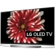LG OLED55E8PLA Ultra HD 4K OLED televizyon, siyah çerçeveli ekranda kırmızı çiçek deseni görülüyor