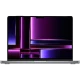 Apple MacBook Pro M2 Pro 12CPU 19GPU 14.2 inç gri laptop, açık ekranlı önden vitrin görünümü