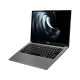 Casper NevoPro P40 NP40.1362-EX00A-G-F gri ultrabook laptop, açılı ekran ve klavye görünümü