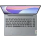 Gri Lenovo IdeaPad Slim 3 83K2001WTR010 iş ve ofis laptopu, açık ekranlı üstten görünüm