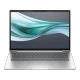 HP EliteBook 640 G11 AD4D0ET gümüş ultrabook laptop ekran ve klavye görünümüyle önden tanıtım görseli