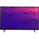 Vestel 40FA9530 Full HD FHD LED televizyon, siyah çerçeveli ekranında mor geometrik desen görüntüsüyle.