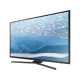 Samsung 60KU7000 Ultra HD 4K LED televizyon ekranında manzara görüntüsü, siyah çerçeve ve genel renkli tasarım