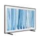 Samsung 75LS03HW Ultra HD 4K QLED TV ekranında mavi manzara görüntüsü, genel renk televizyon.