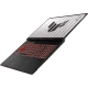 Asus TUF Gaming A16 FA608PP-QT031 siyah oyuncu laptop; RGB arka aydınlatmalı klavye ve açık kapağı görünüyor