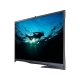 Samsung PS64F8500 Full HD FHD TV, genel renkli şık tasarımlı televizyon ekranı mavi sahneyle.