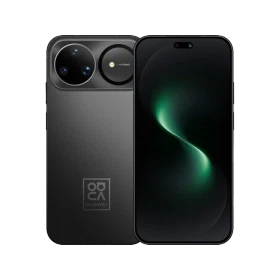 Huawei Nova 15 Ultra siyah akıllı telefon, ön ekran ve arka kamera modülüyle ana vitrin görünümü