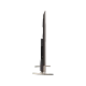 Grundig 75 GEU 8910 G Ultra HD 4K LED televizyonun ince yan profili ve metal ayak tasarımı