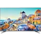 LG 55UH750V Ultra HD 4K LED televizyon ön panelinde deniz manzaralı ekran görüntüsü, genel renk.