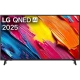 LG 65QNED70A6A Ultra HD 4K QNED AI televizyon, genel renkli ekranda canlı renkler ve çiçekler.