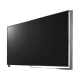 LG 84UB980V Ultra HD 4K LED televizyon, siyah ekranlı modern düz panel tasarım