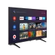 Grundig Tokyo 50 GHU 7900 C Ultra HD 4K LED televizyon, uygulama menülü ekranı ve siyah çerçevesiyle.