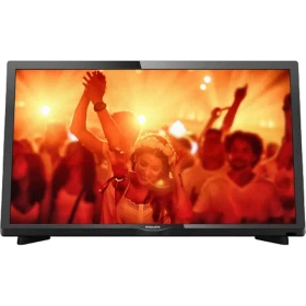 Philips 22PFS4031 Full HD LED televizyon; konser sahnesi görüntüsü ekranında, genel renkli model