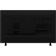 Arçelik A49L 7950 5B Ultra HD 4K LED televizyonun siyah arka paneli ve ayakları