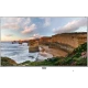 LG 49UH770V Ultra HD 4K LED televizyon ekranında deniz manzarası, genel renk tasarım