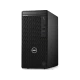 Dell OptiPlex 3080 N211O3080MTAC siyah masaüstü bilgisayar, önden ve yandan görünüm