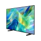 Samsung 43M1EH Ultra HD 4K TV, renkli soyut görüntü gösteren siyah ekranlı televizyon