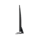 LG 49SM8600PLA Ultra HD 4K LED Televizyon siyah ayaklı, yan profilden görünüm, genel renk.